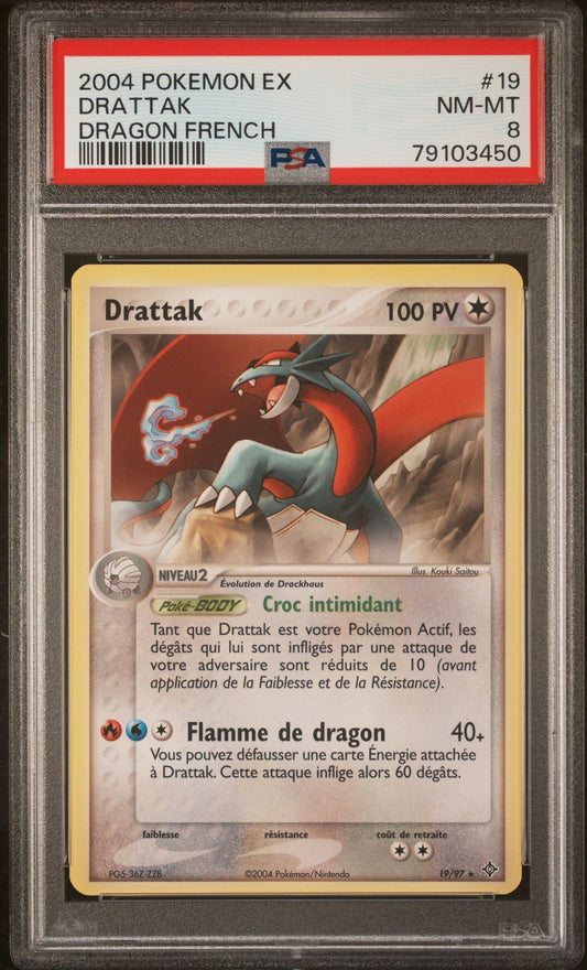 Drattak 19 EX : Dragon PSA 8