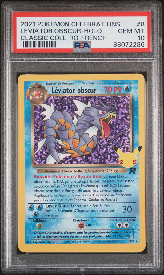 Léviator Obscure 8 célébration PSA 10