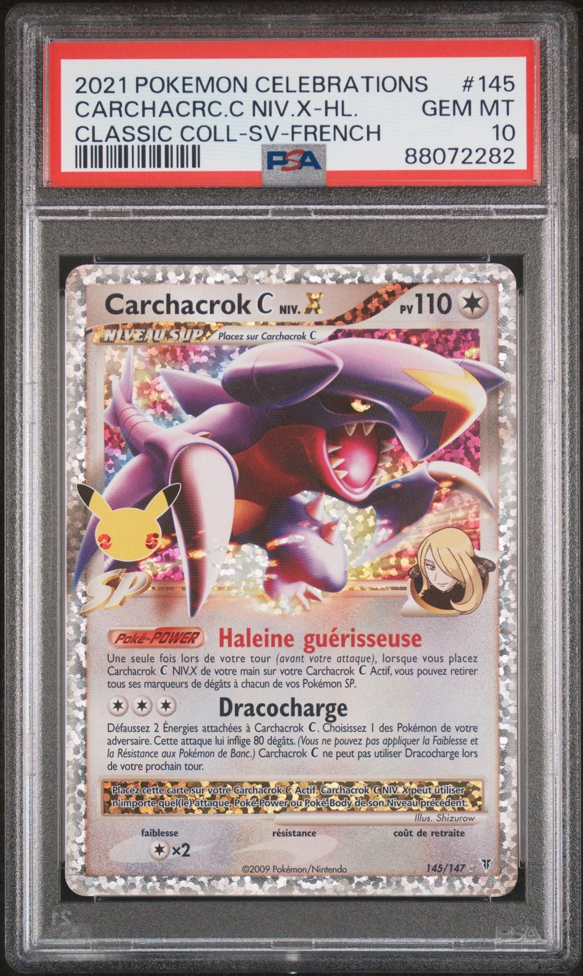 Carchacrok X 145 célébration PSA 10