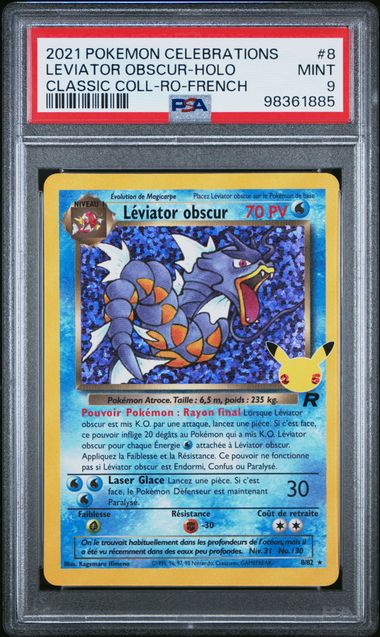 Léviator Obscure 8 célébration PSA 9