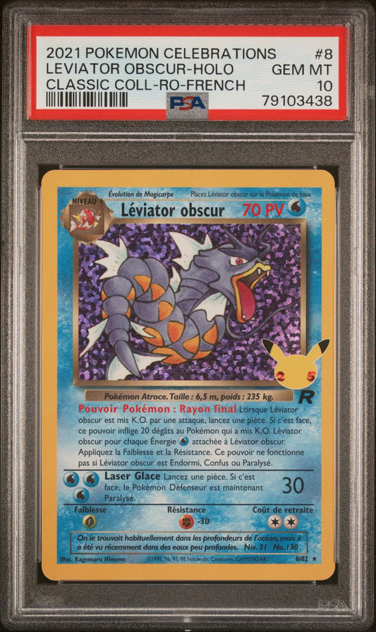 Léviator Obscure 8 célébration PSA 10