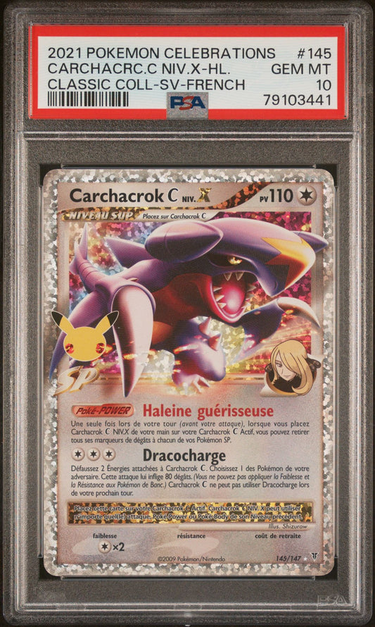 Carchacrok X 145 célébration PSA 10