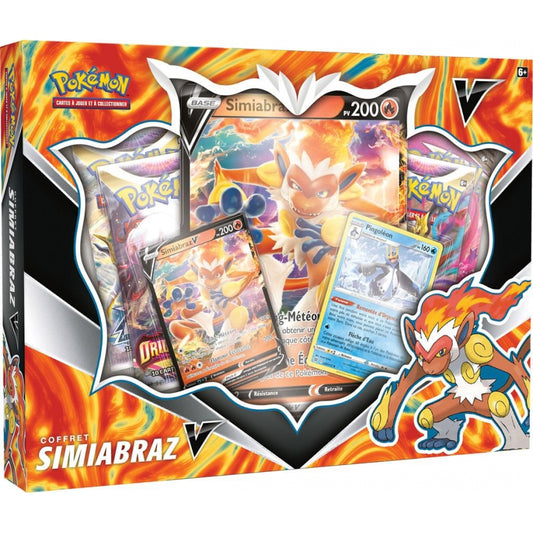 Pokemon - Coffret - 4 boosters - Simiabraz