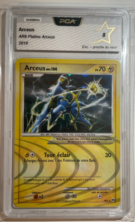 Arceus AR6 Platine Arceus PCA 8