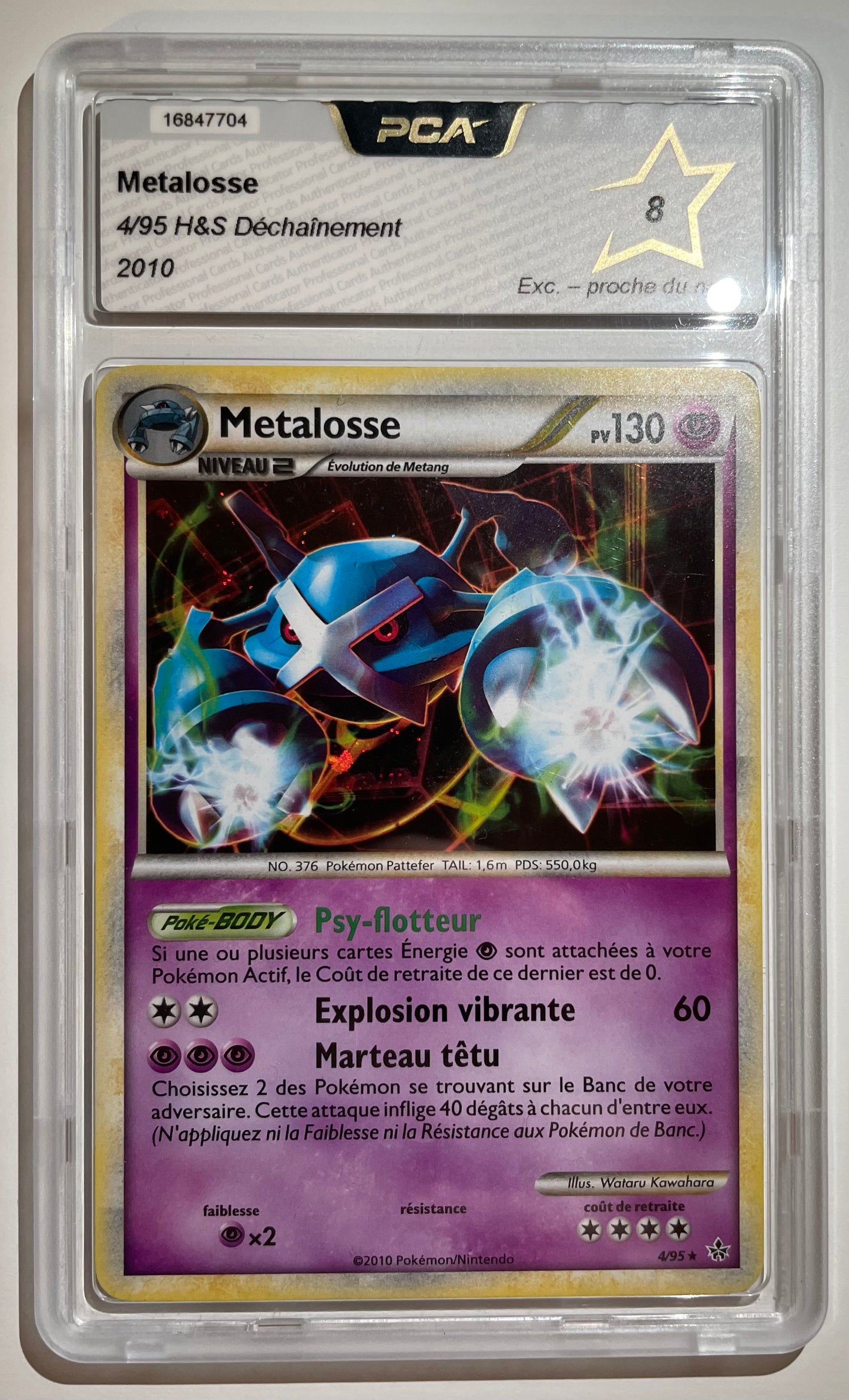 Metalosse Holo 4/95 HS Déchaiement PCA 8