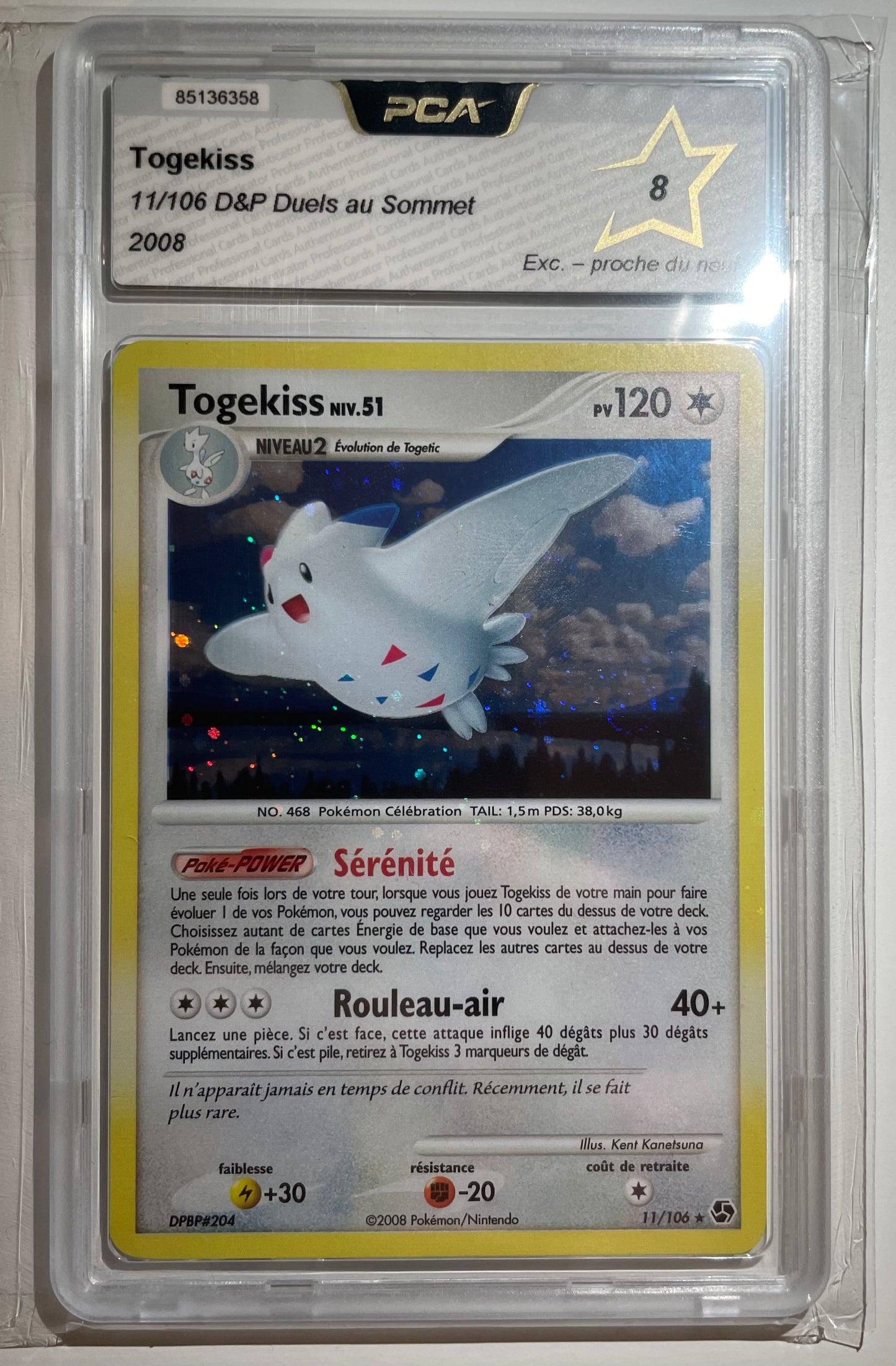 Togekiss 11/106 DP Duel au sommet PCA 8